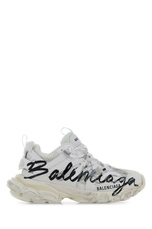 White mesh and rubber Track sneakers BALENCIAGA (542436WTRHW)