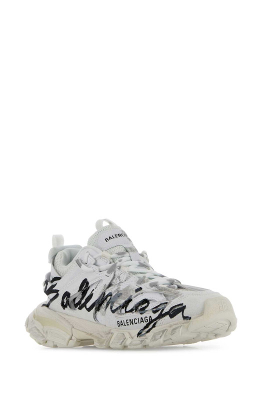 White mesh and rubber Track sneakers BALENCIAGA (542436WTRHW)