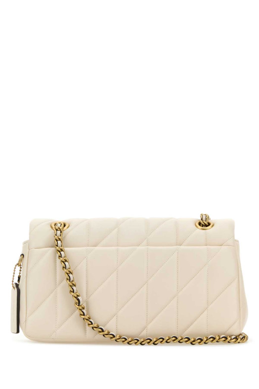 Кожаная сумка через плечо Tabby 26 цвета слоновой кости COACH NEW YORK (CP150)