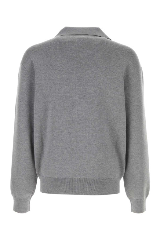 Grey wool blend sweater DOLCE & GABBANA (GXY37ZJCVWW)