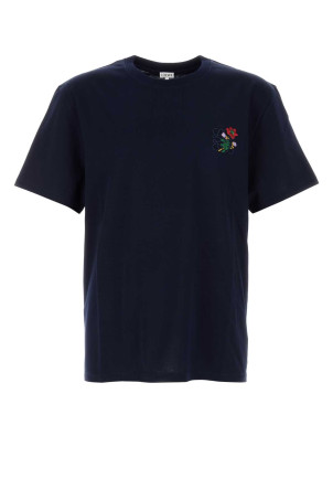 Dark blue cotton t-shirt Black LOEWE (H526Y22XCQ)