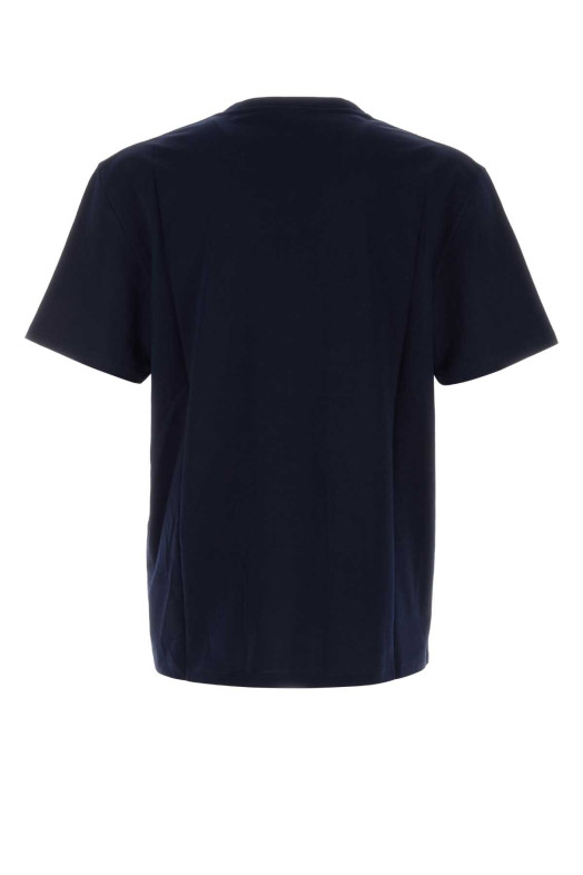 Темно-синяя хлопковая футболка Black LOEWE (H526Y22XCQ)