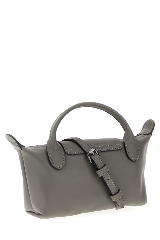 LONGCHAMP 'XS Le Pliage Xtra' клатч серый 34205987P55