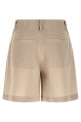 Linen shorts Beige