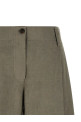 Linen shorts Green