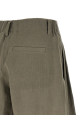 Linen shorts Green