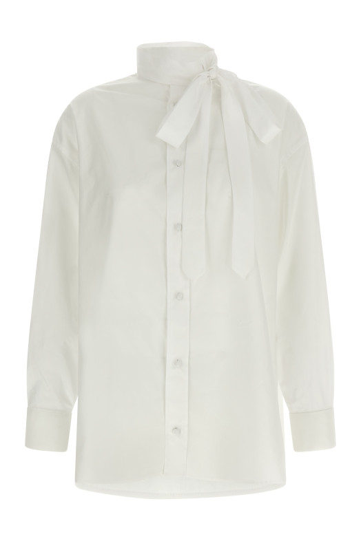 Рубашка с воротником-лавальером Белая KENZO FG52CH2799LF01