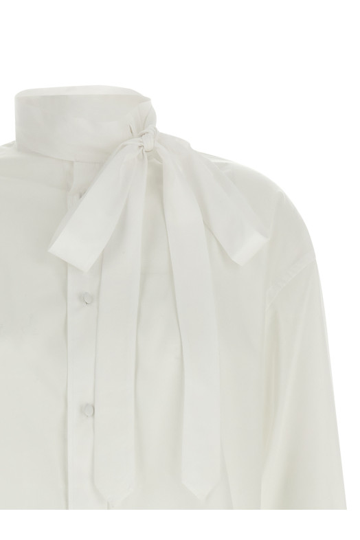 Рубашка с воротником-лавальером Белая KENZO FG52CH2799LF01