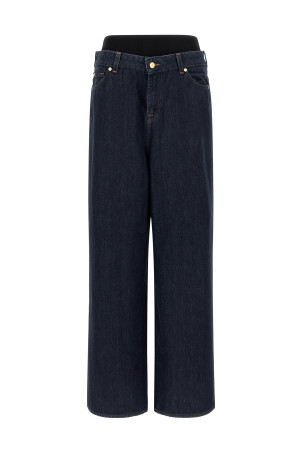 Джинси «Banded Slouchy Wide» Сині 7U4T0E52U71ZI