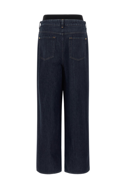 Джинсы «Banded Slouchy Wide» Синие 7U4T0E52U71ZI