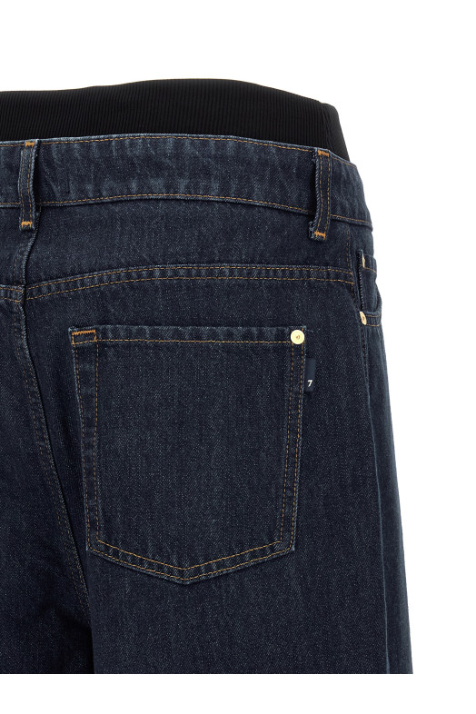 Джинсы «Banded Slouchy Wide» Синие 7U4T0E52U71ZI