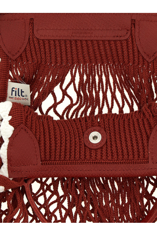 Сумка через плечо «L Le Pliage Filet» Красная 10121HGW213