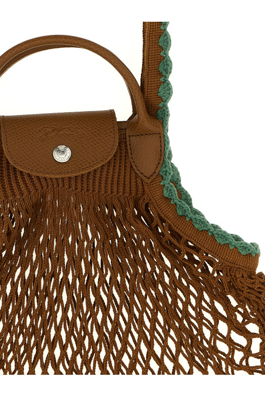 Сумка через плечо «L Le Pliage Filet» Коричневая 10121HGW004