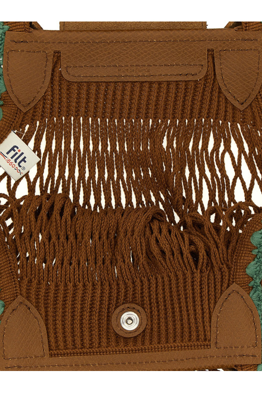 Сумка через плечо «L Le Pliage Filet» Коричневая 10121HGW004