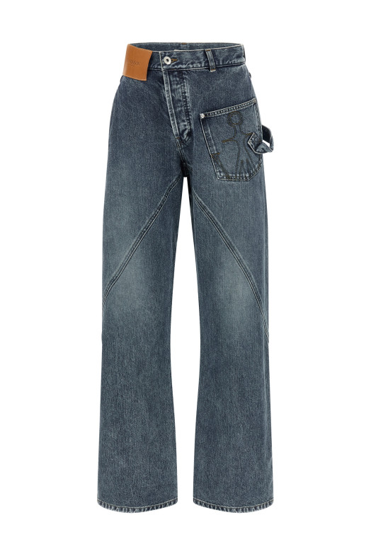 'Twisted Workwear' jeans Blue