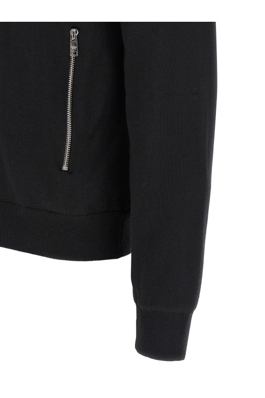 Reversible cardigan Black