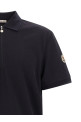 Half zip polo shirt Blue