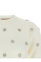 Jewel sweater White