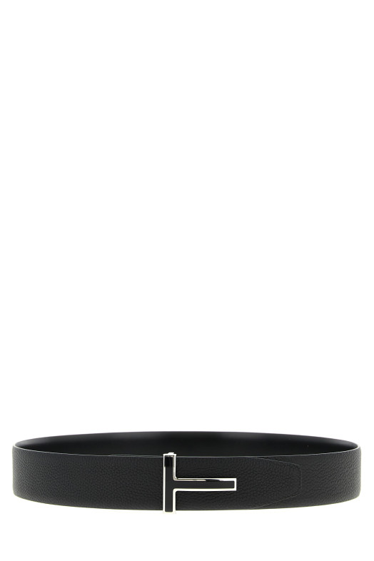 Реверсивный ремень с пряжкой Черный TOM FORD TB247LCL237SNAA