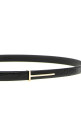 Crocodile belt Black