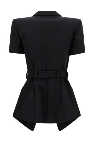 Grain de poudre blazer Black