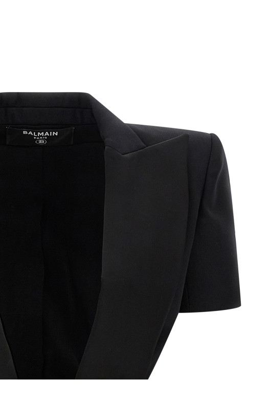 Grain de poudre blazer Black