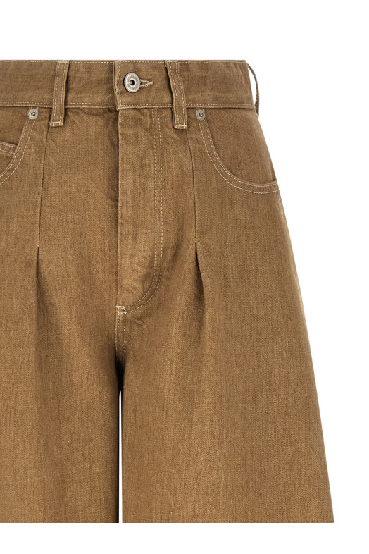 'Le De-Nîmes Ovalo' jeans Beige