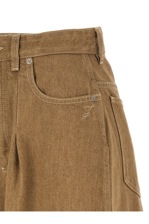 'Le De-Nîmes Ovalo' jeans Beige