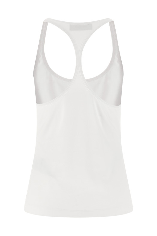 Майка с вышивкой Белая DSQUARED2 S75NL0052D20109100