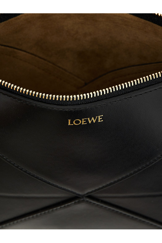 'Puzzle Fold' pouch Black