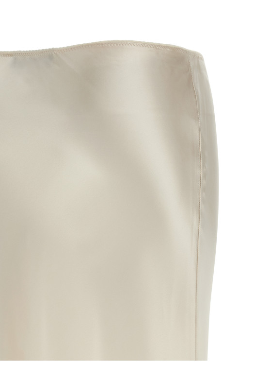 Асимметричная юбка Белая FABIANA FILIPPI GND266F401D9440145