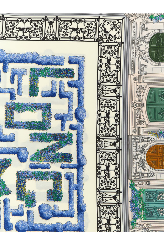 Шарф «90 Jardin Parisien» Разноцветный 50641GSO006