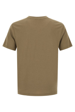 Футболка с вышитым логотипом Зеленая TOM FORD JCS004JMT012GAH