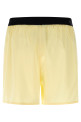 Silk shorts Yellow