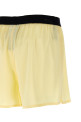 Silk shorts Yellow