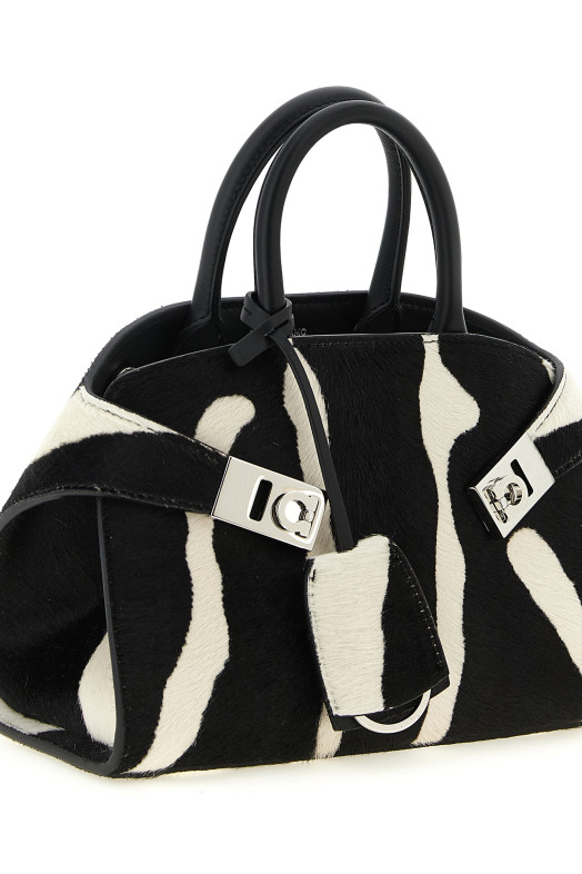 Сумка «Hug (XS)» Черно-серая 789606KASBABIANCONERO