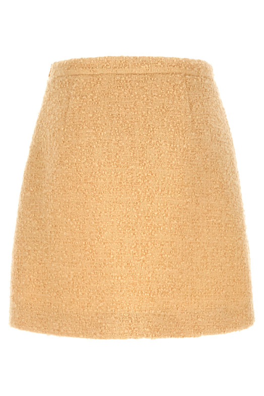 Юбка Valentino Garavani «V Gold» Бежевая B3RAEH09VMET5