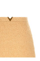 Юбка Valentino Garavani «V Gold» Бежевая B3RAEH09VMET5