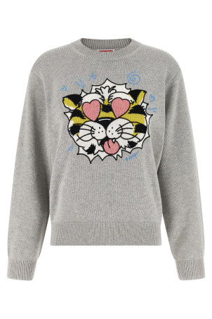 'KENZO Wild Tiger' sweater Gray
