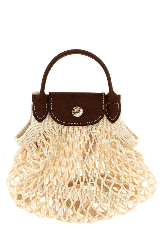 Сумка через плечо «XS Le Pliage Filet» Бежевая 10139HVH037