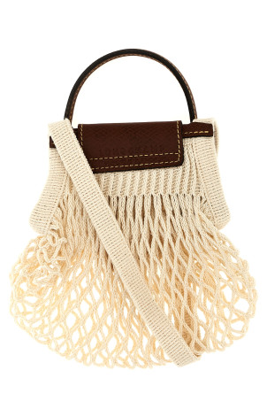 Сумка через плечо «XS Le Pliage Filet» Бежевая 10139HVH037