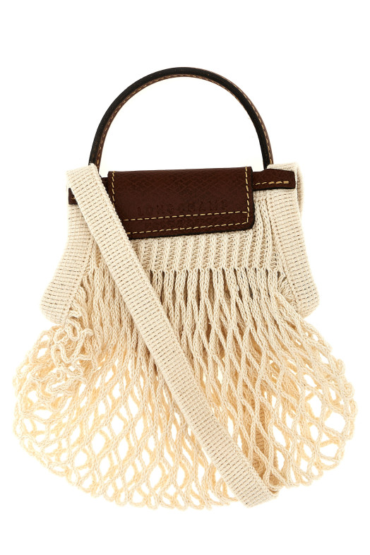 Сумка через плечо «XS Le Pliage Filet» Бежевая 10139HVH037