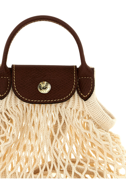 Сумка через плечо «XS Le Pliage Filet» Бежевая 10139HVH037