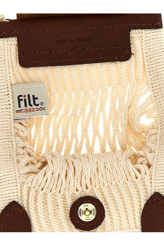 Сумка через плечо «XS Le Pliage Filet» Бежевая 10139HVH037