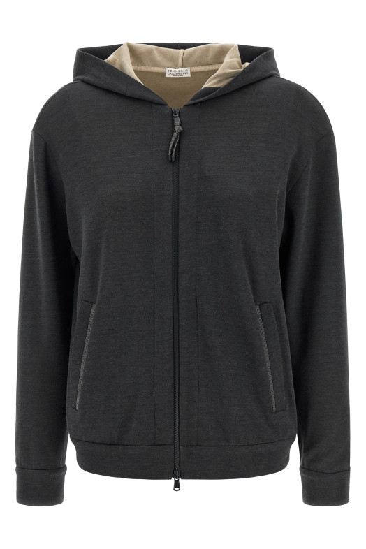 Monile hoodie Gray