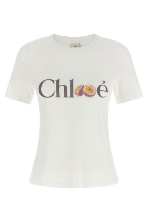 Printed T-shirt White