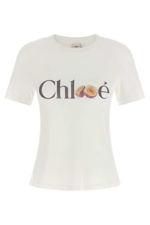 Printed T-shirt White