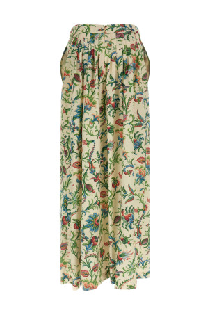 Юбка с цветочным узором Разноцветная ETRO WRFA018999SA5R9X0803