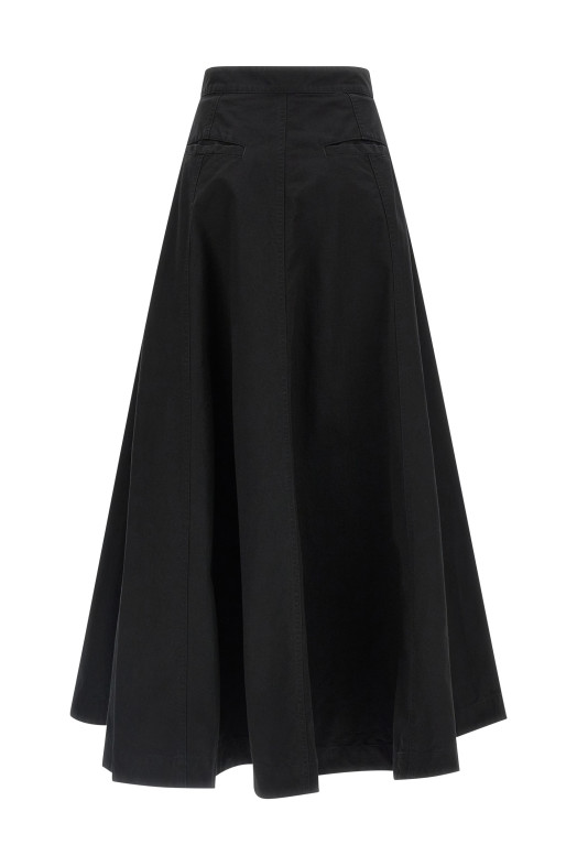 'Godet' skirt Black