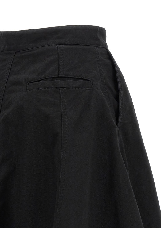 'Godet' skirt Black